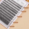 MAGEFY 220 Pcs Cluster Lashes 30D+40D Eyelash Clusters 9-13mm Mixed