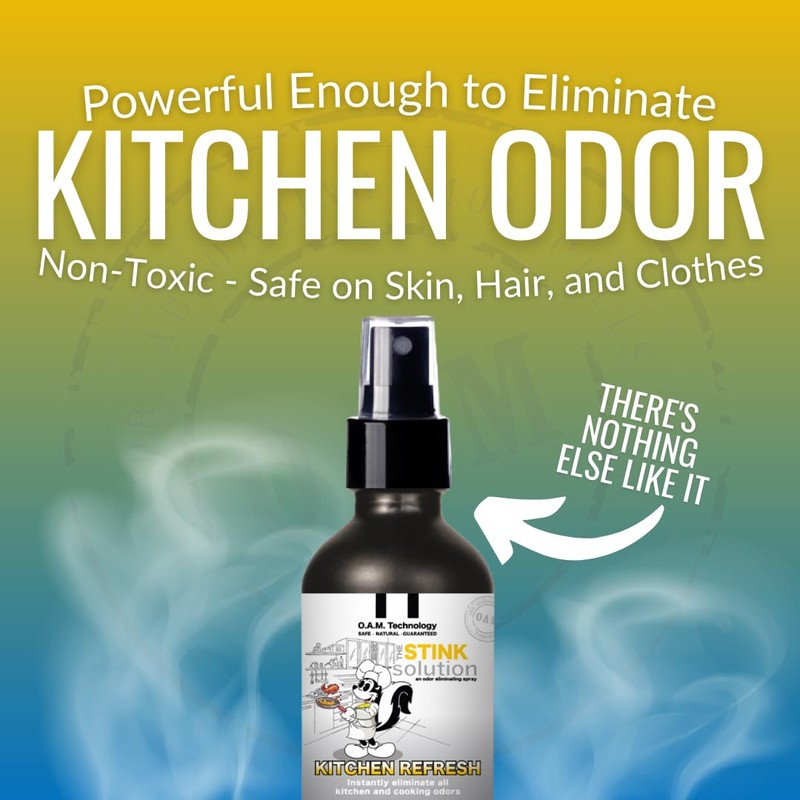 The Stink Solution Kitchen Odor Eliminator For Strong Odor: Garbage