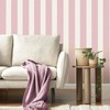 YöL Textured Stripe Pink Wallpaper - Paste The Paper -