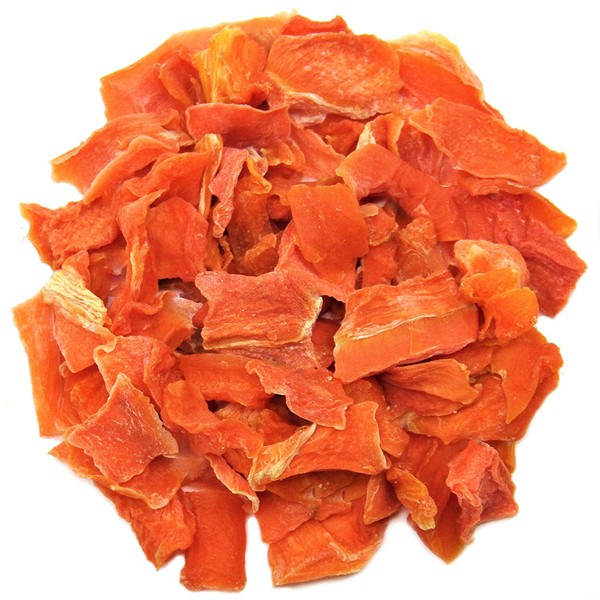 Dried Carrots Dices by It's Delish, 1 lb (16 Oz) | Dehydrated Natural Chopped Carrot Flakes for Soup Vegetables
