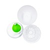 Zanetti White and Green Plastic Salad Spinner 000011