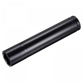 sourcing map 1/2 Inch 30 mm Impact Socket Heat Treated CR-V Steel 8 Inch Long 6 Point Metric Sizes