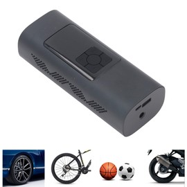 Tyre Inflator Portable Air Compressor, 6000mAh & 150PSI Electric Air Pump with LED Light, Accurate Pressure LCD Display, Cordless Mini Trye Pump Fast Inflation for Car Motorcycle