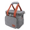 Insulated Lunch Bag 2 Layer Leakproof 14L Large Capacity Handheld