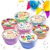 24 x PRE CUT BACK TO SCHOOL EDIBLE WAFER CARD