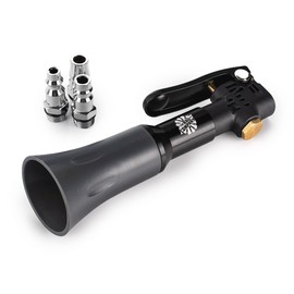 The Rag Company - Ultra Air Blaster Mini - Lift and Blast Dirt and Debris Away for Interior Detailing; Durable and Ergonomic Metal Design; Trigger Operated