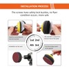 JTWEB Sanding Discs Pad Kit 2 Inch 50 mm Grit