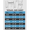 YESWEL Men's Incontinence Underwear, Leak Proof Washable Reusable Cotton Boxer