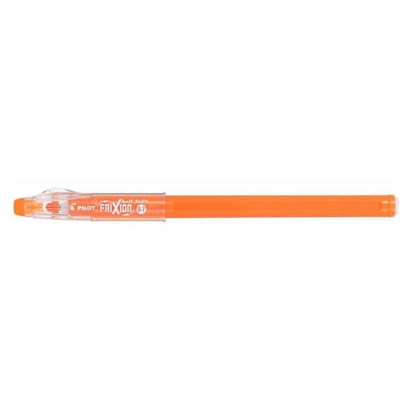 PILOT Frixion Ball Sticks 07 Rollerball Pens Medium Tip Orange