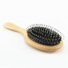 Roarrter Boar Bristle Hair Brush Natural Beech Comb Hairbrush for