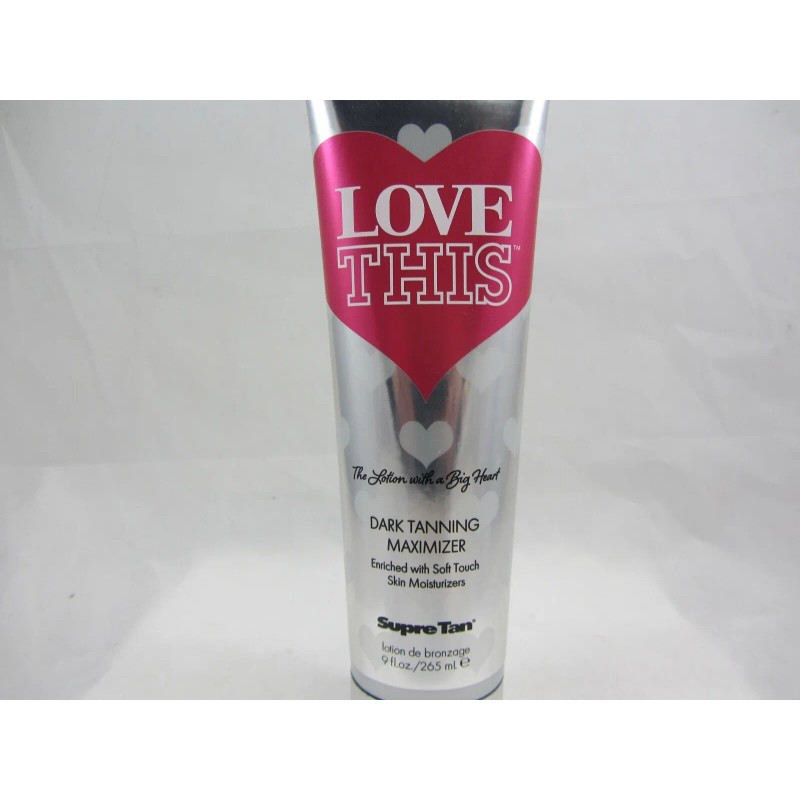 SUPRE LOVE THIS DARK TANNING MAXIMIZER TANNING LOTION