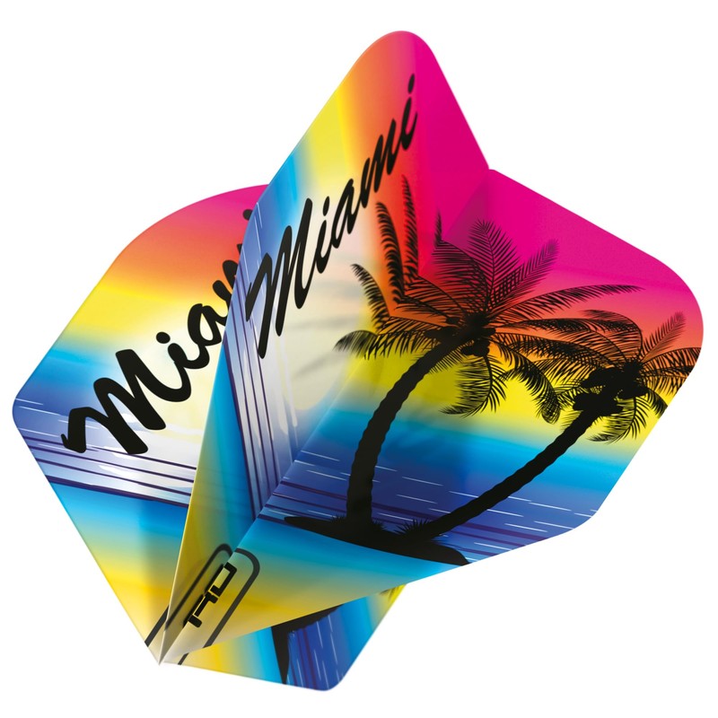 RED DRAGON Darts – Miami-Flight-Pack (insgesamt 9 Stück) Extra Dicke