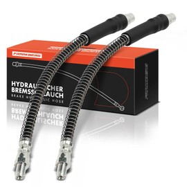 Frankberg 2 x Brake Hose Front Axle Left Right Compatible with 206 CC 2D 206 Hatchback 2A/C 206 SW 2E/K 206+ 2L 2M Replacement # 4806C1