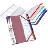 Snopake A4 FileLastic 8-part Rainbow with Duo-Register [1 piece] Multi-part