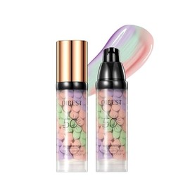 3 in 1 Face Primer Before Makeup, SPF 50 Sunscreen & Color Corrector, Long-Lasting Hydrating Makeup Base, Smoothes Fine Lines, Oil Control, Tone Correcting, Blurs Pores, Lightweight Pore Minimizer