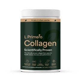 L Primero Collagen Peptides Powder 400g, Hydrolysed Unflavoured, Grass-Fed Bovine Bioactive Protein, Highly absorbable 18 Amino Acids, Keto