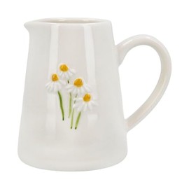 Gisela Graham White Dasies Mini Jug