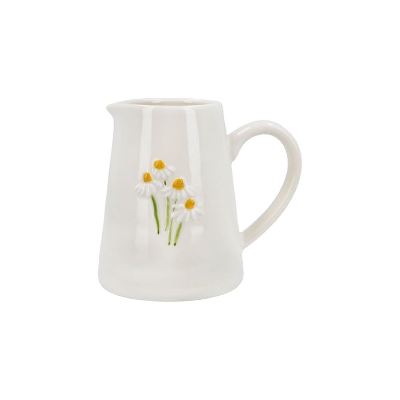 Gisela Graham White Dasies Mini Jug