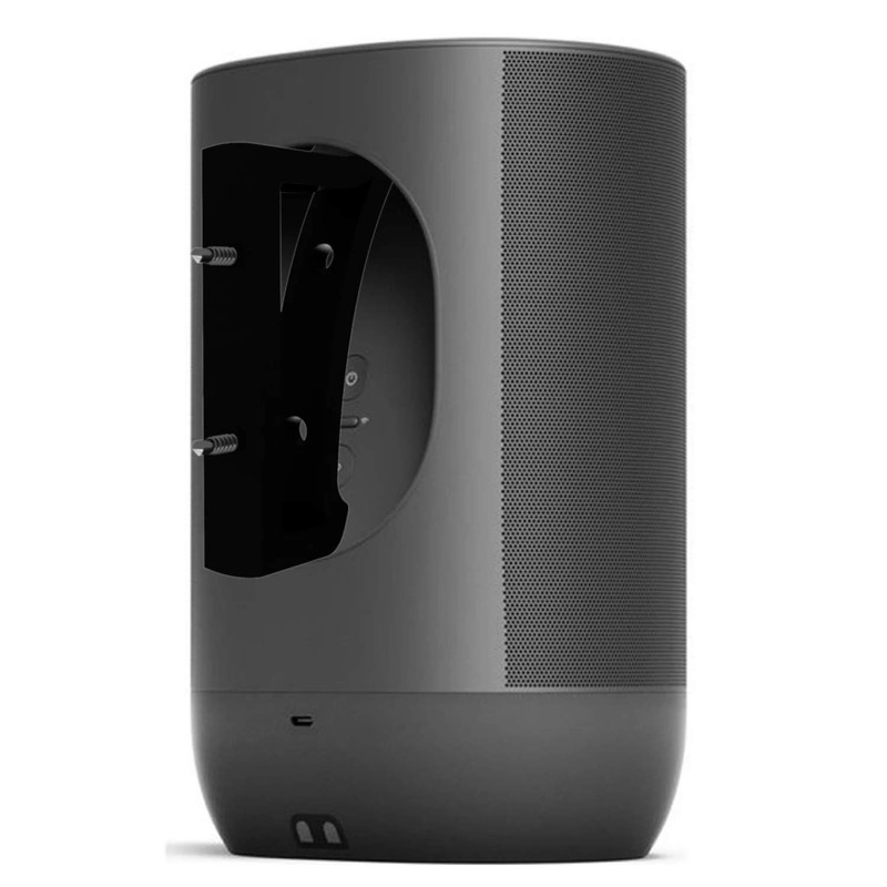 Wall Mount for Sonos Move Portable Speakers - Chargeable Grey