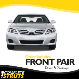 Unity Automotive Front Pair Quick Complete Struts & Coil Spring Assemblies for 02-06 Honda CR-V