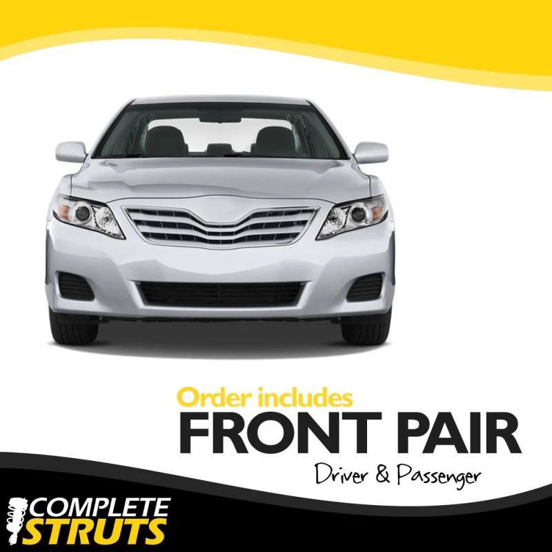 Unity Automotive Front Pair Quick Complete Struts & Coil Spring