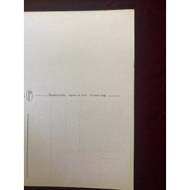 Vintage postcard "Happy new year" in Italian