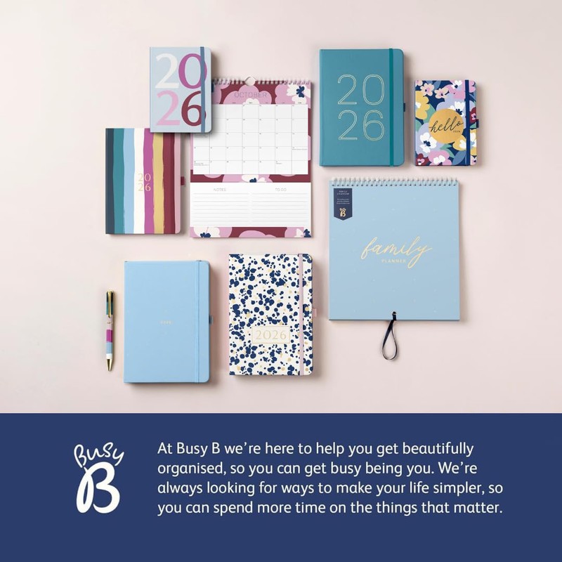 Busy B A5 2026 Diary - Busy Life Weekly Planner