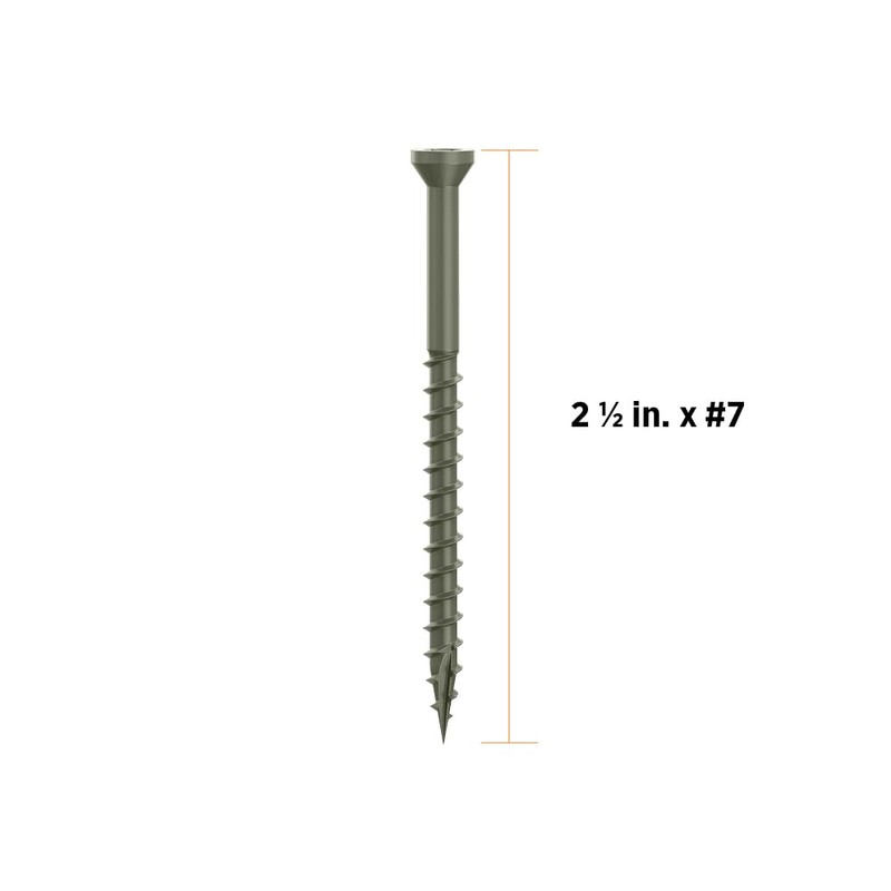 CAMO Premium Trim Screws 2-1/2" #7 ProTech (100 ct)