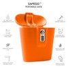 SAFEGO Portable Indoor/Outdoor Lock Box Safe with Key and Combination