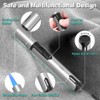 JEVSTU Torch Lighter, Butane Lighter 6.0in Long with Fuel Level