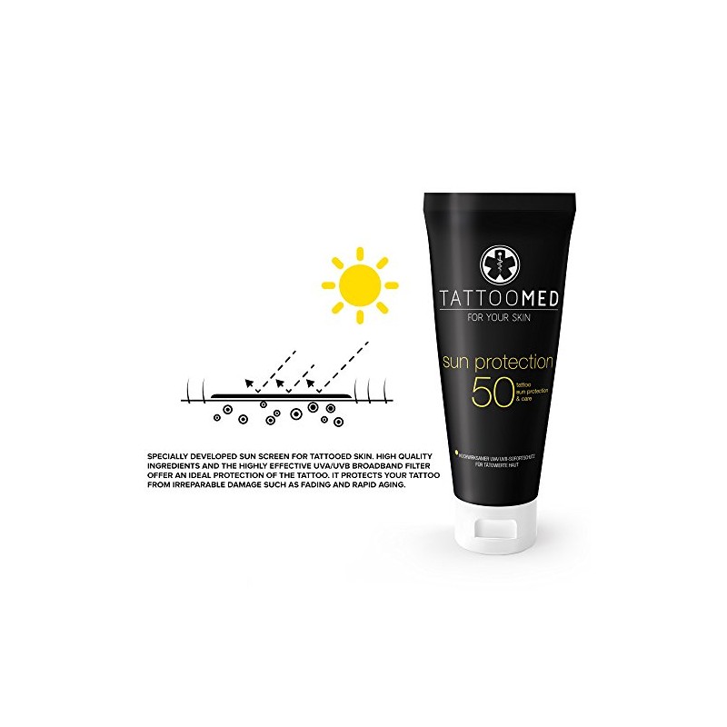 TattooMed TattooMed Sun Protection FPS50 - Sun Cream For Protecting