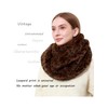 LA CARRIE Womens Leopard Print Infinity Scarf Loop Circle Neck