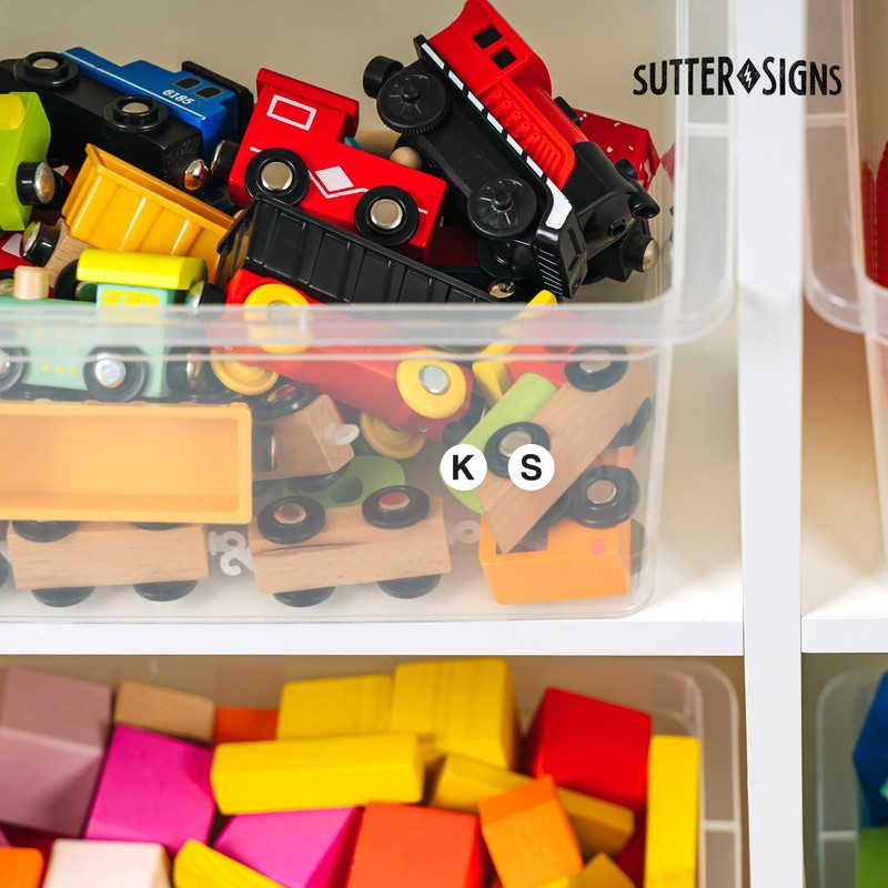 1000pcs Letter H Stickers, 0.5" Letter Sticker Dot Labels for
