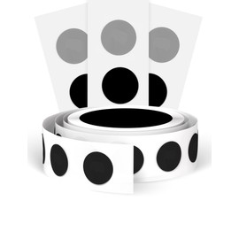 NTAG215 NFC Stickers Anti-Metal NFC 215 Tags for Amiibo Customization, Smart Devices, Gaming & Digital Content - Waterproof NFC Sticker with High Durability (100, Black)