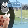 Soccer Net Clips, 10B3201 Goal Net Clips 50Pcs, Durable Nylon