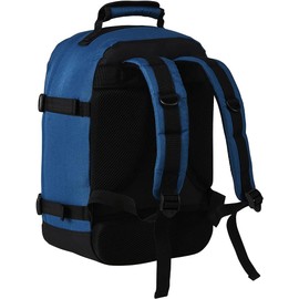 Cabin Max Metz Stowaway 20L Travel Bag 16x10x8inch (40x25x20cm) - Mini Backpack/Weekender Bag Ideal Underseat Carry on Luggage (Navajo Blue)