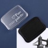 Black Eyelash Stamps Tool, False Eyelashes Silicone, L+R Double Sided