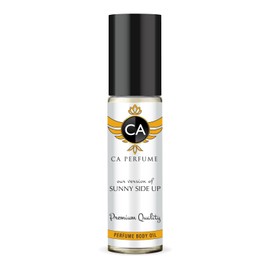 CA Perfume Impression of Juliette Loves A Gun Sunny Side Up For Women Replica Fragrance Body Oil Dupes Alcohol-Free Grand Quality Travel Size Concentrated Long Lasting Attar Roll-On 0.3 Fl Oz/10ml