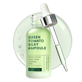 Green Tomato Ampoule Pore Refining Face Serum for Smooth-Looking Skin, 30ml