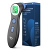 femometer Forehead Thermometer for Adults Kids, No-Touch Infrared LCD Display