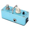 Fuzz Electric Guitar Pedal Accurate Blue Metal Mini Single Effect