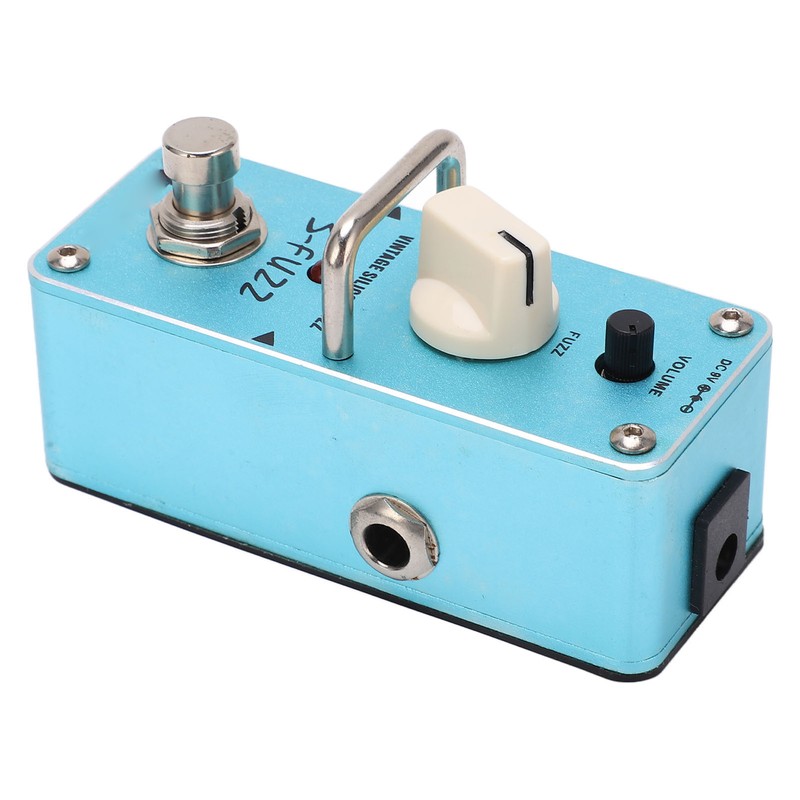 Fuzz Electric Guitar Pedal Accurate Blue Metal Mini Single Effect
