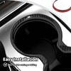 JWWY Front Cup Holder Ring Surround Trim Fit for 2011-2021