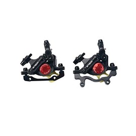 am Zoom MTB Road Line Pulling Hydraulic Disc Brake Calipers Front & Rear (Black)