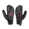 LEKI Ultra Trail Storm Gloves, Black/Red/Neon Yellow, EU 8