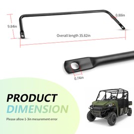 Rear Stabilizer Sway Bar for Polaris Ranger 570 Fullsize 2015-2016 Rannger 900 XP 2013-2019 Ranger 1000 XP Diesel 2015-2018 5336800-458