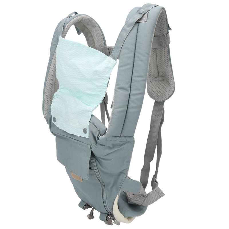 Adjustable Baby Carrier Breathable Newborns Toddlers Ergonomic Thickening HipseatCyan