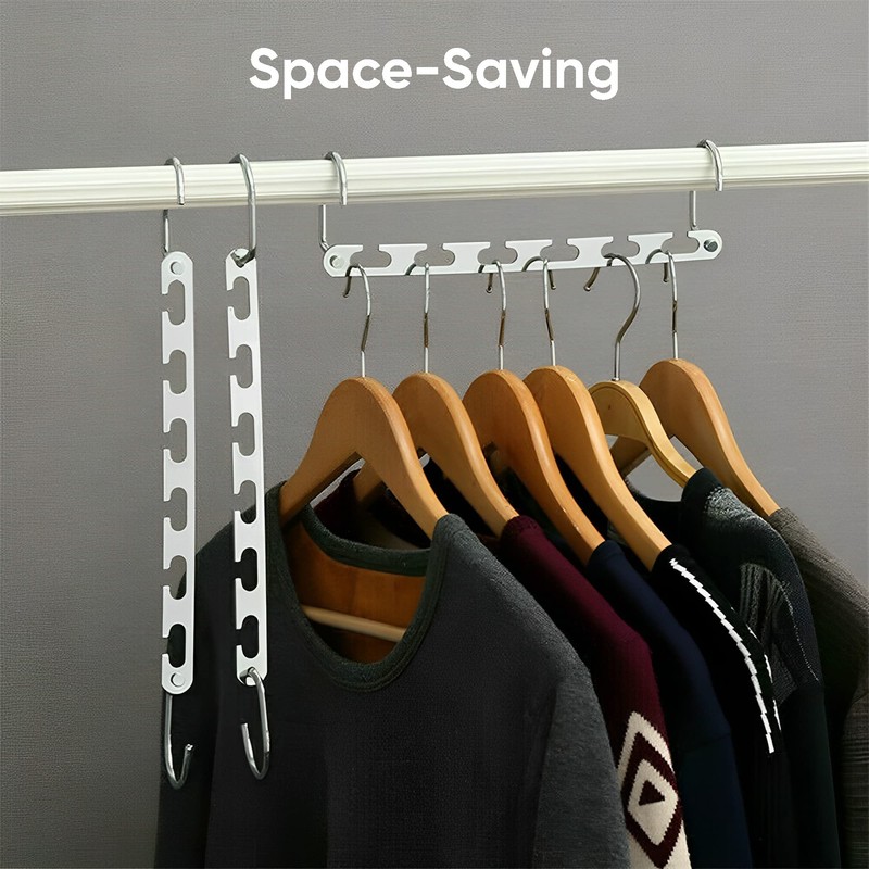 RMTL Space Saving Hangers Heavy Duty Stainless Steel Multiple Hangers