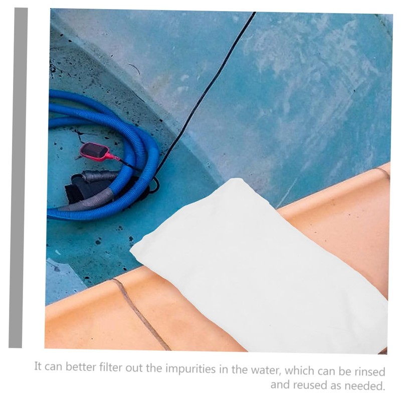 Levemolo 30pcs Pool Cleaning Socks Small Pool Skimmer Filters Compatible