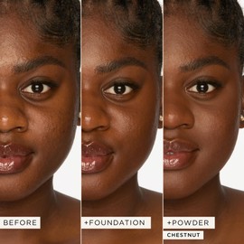 tarte creaseless setting & brightening powder - chestnut (mahogany to espresso skin tones) - full size